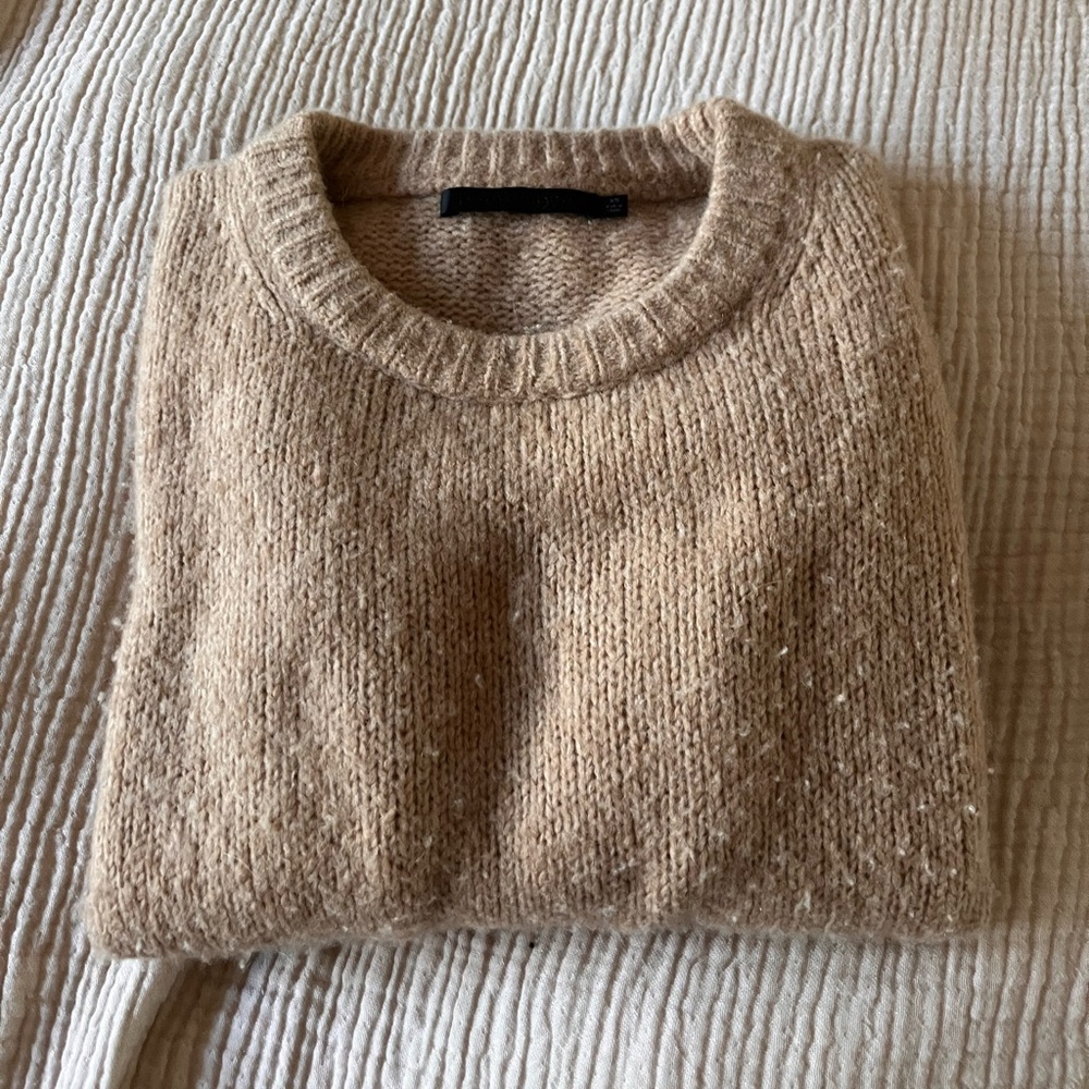 Jenni Kayne Cozy Tan Sweater